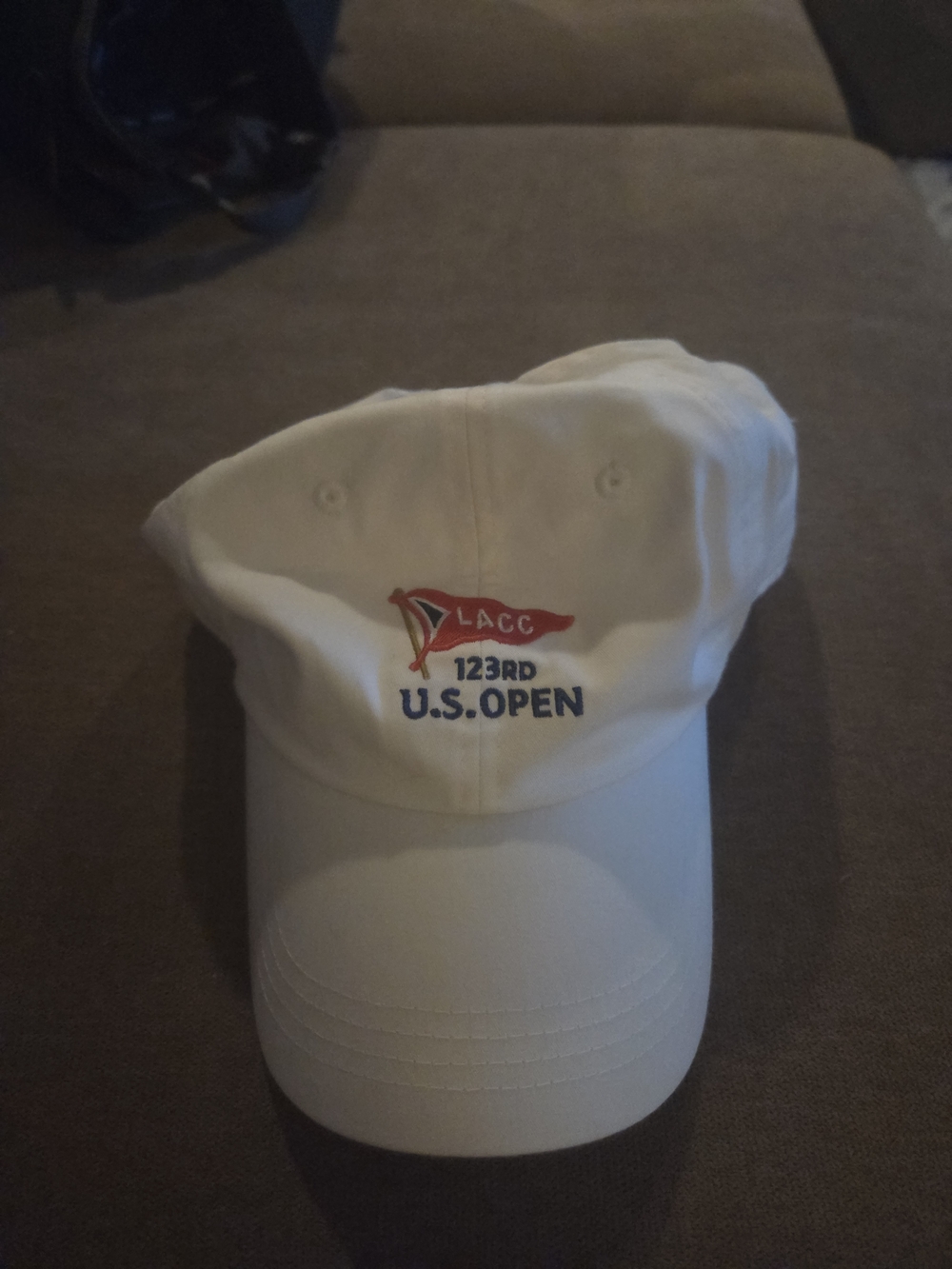LACC 123rd U.S. Open White Baseball Cap